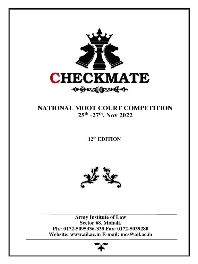 Checkmate 2022 | PDF