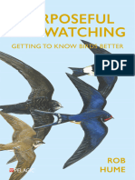 Purposeful Birdwatching - Contents and Sample Chapter