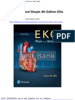 Dwnload Full Ekg Plain and Simple 4th Edition Ellis Test Bank PDF