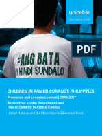 Children in Armed Conflict Philippines