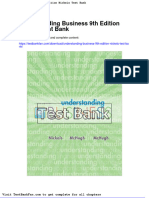 Dwnload Full Understanding Business 9th Edition Nickels Test Bank PDF