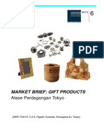 Market Brief Gift Products Atase Perdagangan Tokyo 2013