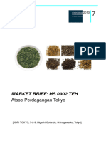 Market Brief HS 0902 Teh Atase Perdagangan Tokyo 2013