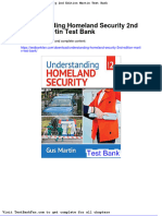 Dwnload Full Understanding Homeland Security 2nd Edition Martin Test Bank PDF