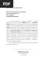 Ejemplo de Carta de Movilizacion Bancaria