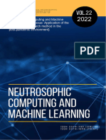 Neutrosophic Computing and Machine Learning, Vol. 22