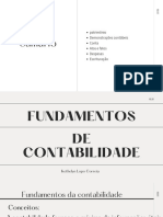 Fundamentos Contabilidade