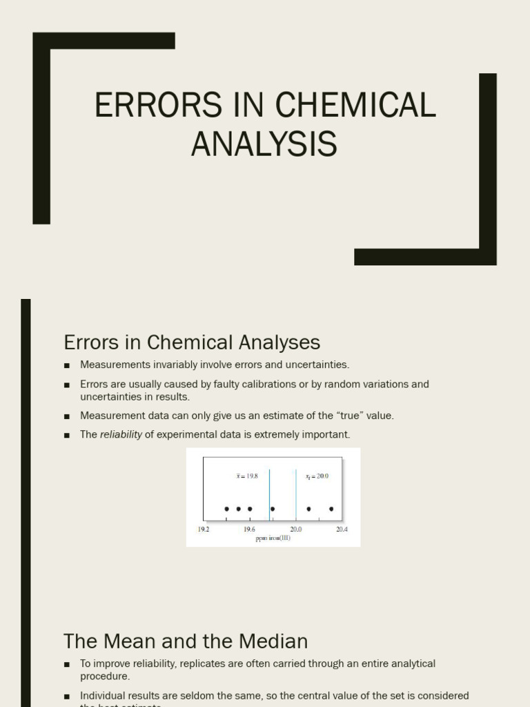 errors-in-chemical-analysis-1-pdf-observational-error-accuracy