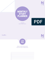Miraen - Study Planner - Violet
