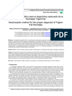 Método Neutrosófico para El Diagnóstico Adecuado de La Neuralgia Trigeminal