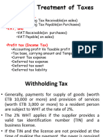 Advanced II - Chapter 0 Tax