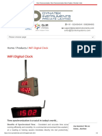Dynatek Digital Wifi Clock