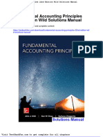 Dwnload Full Fundamental Accounting Principles 22nd Edition Wild Solutions Manual PDF