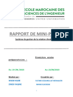 Rapport de Min1