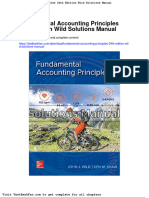 Dwnload Full Fundamental Accounting Principles 24th Edition Wild Solutions Manual PDF