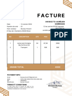 Facture Garrigues