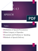 Speech Lesson 4.3