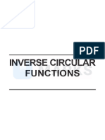 15 Inverse Trigonometric Functions