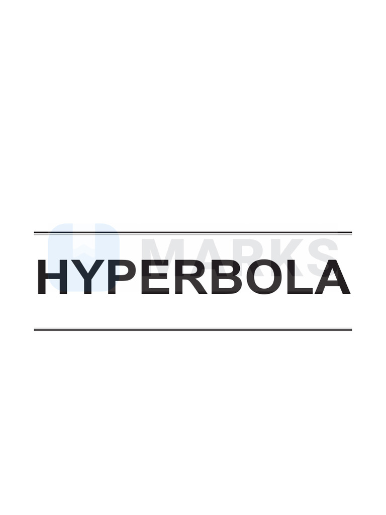 13 hyperbola pdf elementary mathematics abstract algebra