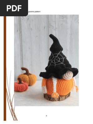 Halloween Pumpkin Gnome