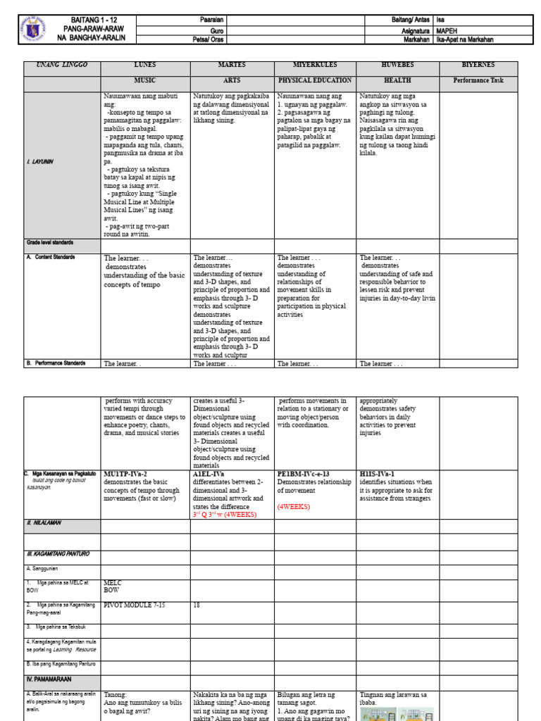 mapeh-1-week-1-4th-q-pdf