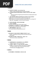 LINKING WORDS - WORKSHEET With Answers | PDF