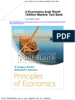 Dwnload Full Principles of Economics Arab World Edition 2nd Edition Mankiw Test Bank PDF