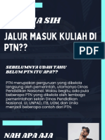 Jalur Masuk PTN