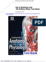 Dwnload Full Fundamentals of Anatomy and Physiology 4th Edition Rizzo Test Bank PDF