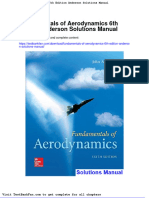 Dwnload Full Fundamentals of Aerodynamics 6th Edition Anderson Solutions Manual PDF