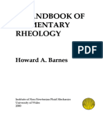 Handbook of Rheology