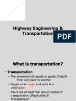 1.3. Introductio N To Transportation Engineering