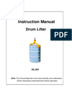 Drum Lifter User Manual