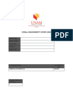 Financial Accounting 3a Assignment 2 2022