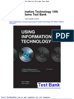 Dwnload full Using Information Technology 10th Edition Williams Test Bank pdf