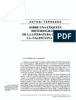 A. Ferrando. La Valenciana Prosa