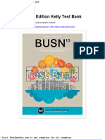 Dwnload Full Busn 10th Edition Kelly Test Bank PDF