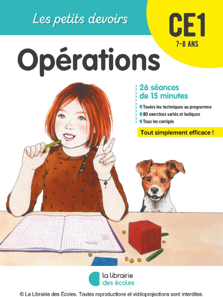 CE1-Opérations CE1 Petits Devoirs (Natalie Paire) | PDF