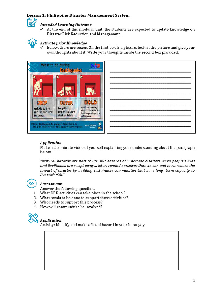 Philippine Disaster Management Overview | PDF | Hazards | Climate Change
