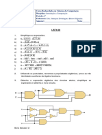 Lista Simplificação