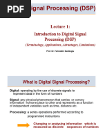 1-Applications of DSP