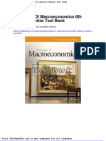 Dwnload Full Principles of Macroeconomics 6th Edition Mankiw Test Bank PDF