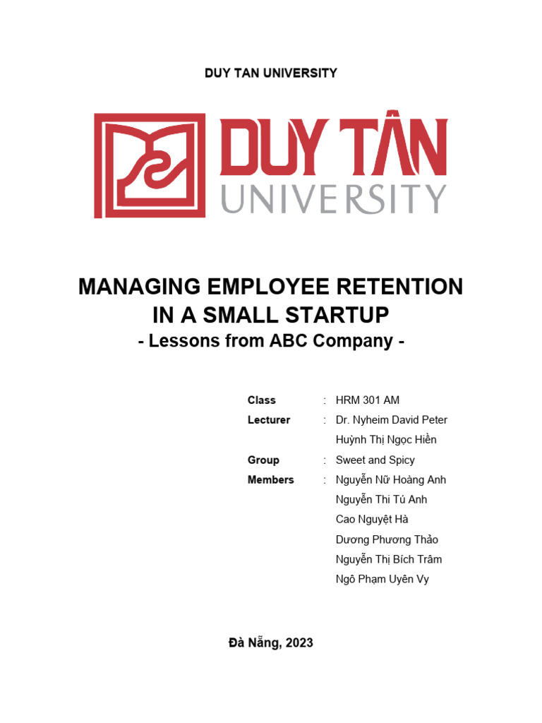 Dtu hrm human resources management case study pdf recruitment