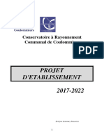 COULOMMIERS Projet DEtablissement 2017 2022 PDF