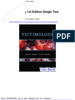 Dwnload Full Victimology 1st Edition Daigle Test Bank PDF