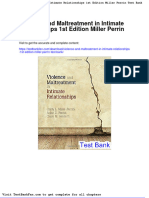 Dwnload Full Violence and Maltreatment in Intimate Relationships 1st Edition Miller Perrin Test Bank PDF