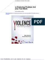 Dwnload Full Violence The Enduring Problem 3rd Edition Alvarez Test Bank PDF