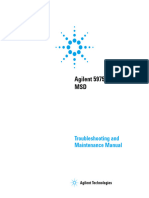 5975 Series MSD Troubleshooting and Maintenance Manual G3170-90037