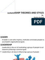Unit-III-leadership Theories and Styles