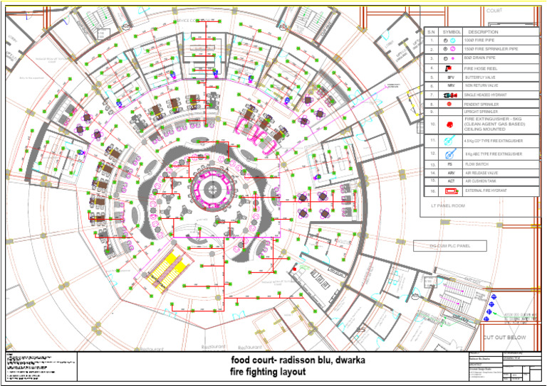 Fire Fighting Layout | PDF